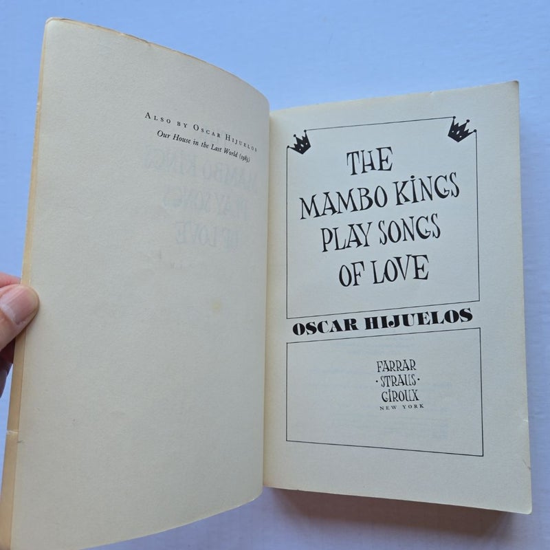 the mambo kings play songs of love