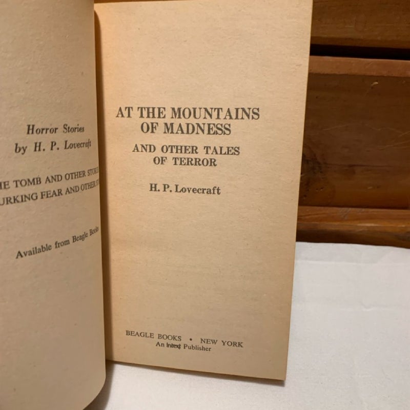 At the Mountains of Madness (1st ed.)