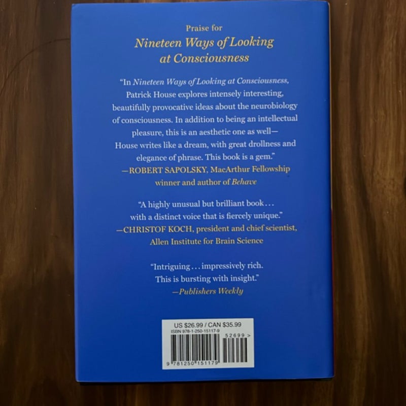 Nineteen Ways of Looking at Consciousness