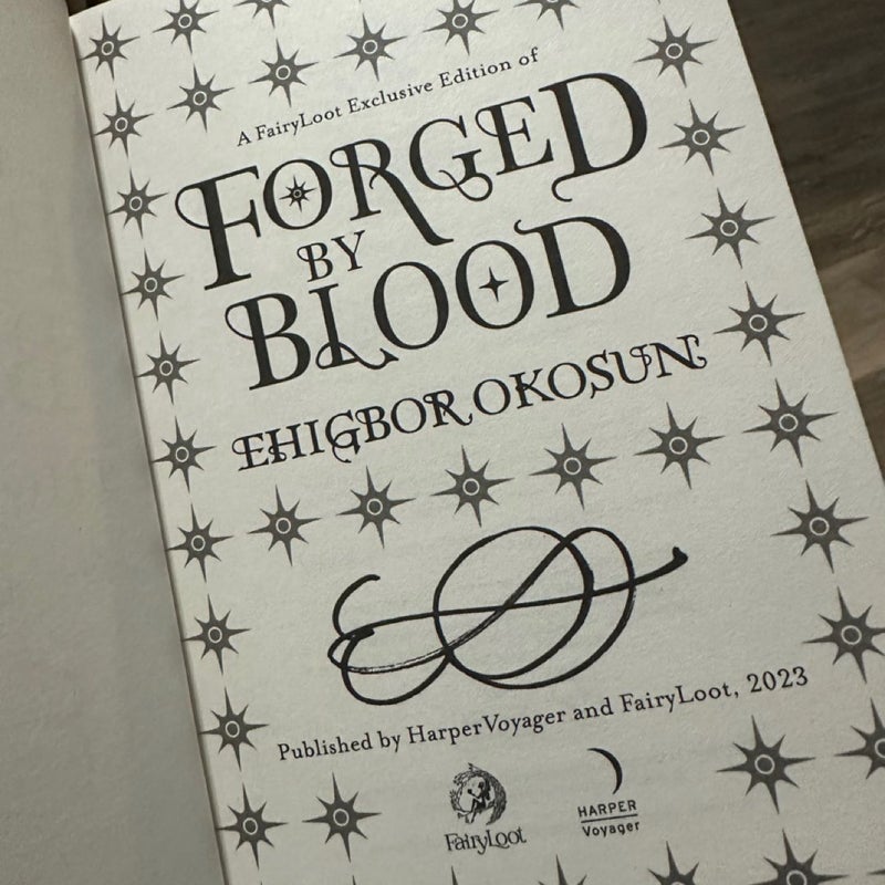 Forged by Blood FL Edition 