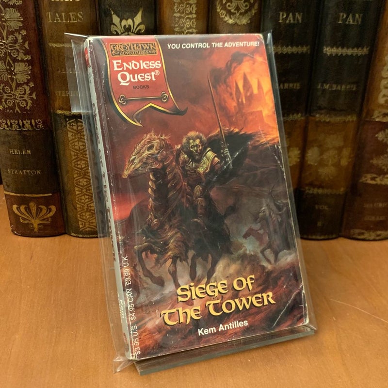 Endless Quest Greyhawk: Siege of the Tower, First Edition First Printing