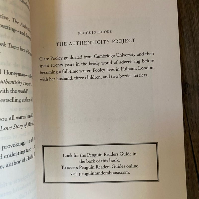 The Authenticity Project