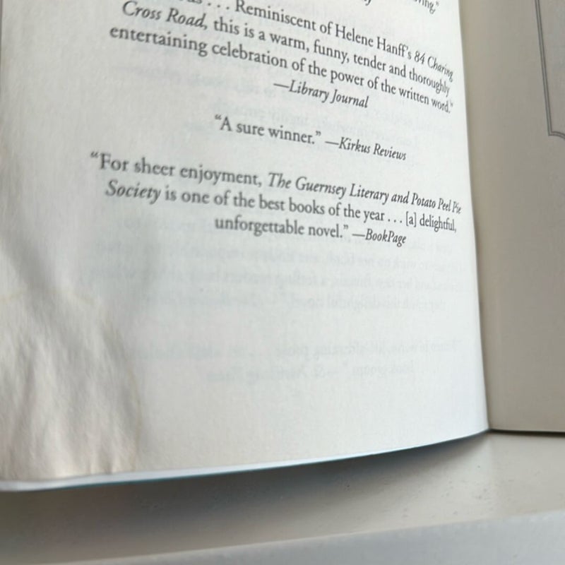 The Guernsey Literary and Potato Peel Pie Society