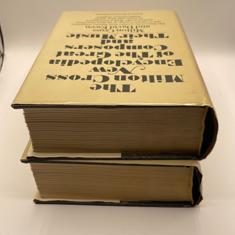 The Milton Cross New Encyclopedia of The Great Composers and Their Music Volume l & ll