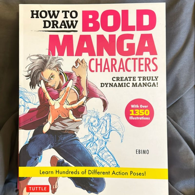 How to Draw Bold Manga Characters