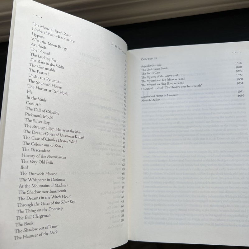 H. P. Lovecraft: The Fiction * WILL DELETE FRIDAY 11/3 *
