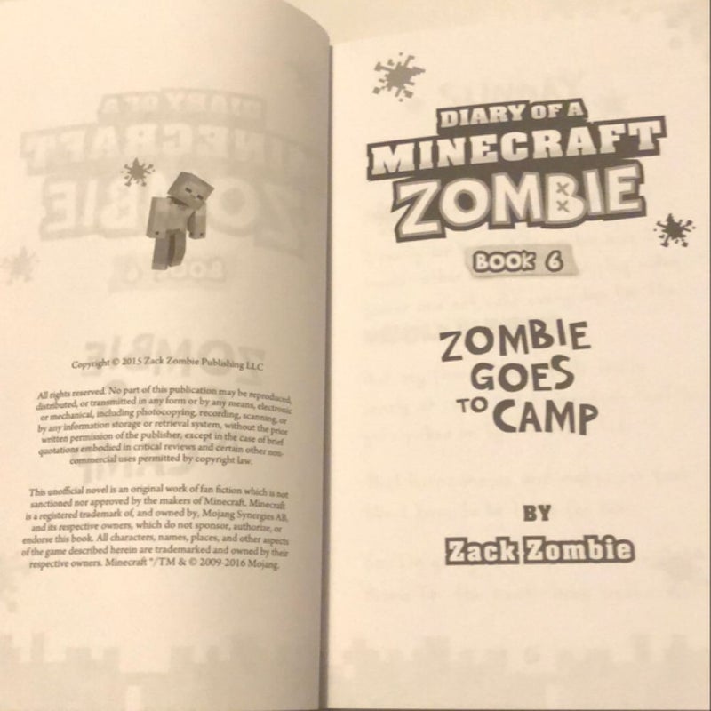 Diary of a Minecraft Zombie Book 6