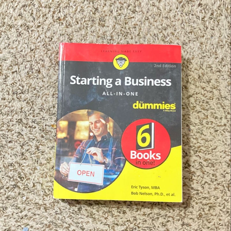 Starting a Business All-In-One for Dummies