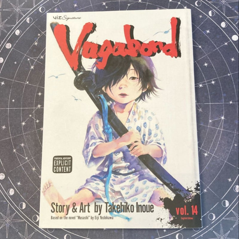 Vagabond, Vol. 14 (viz signature, flower logo, 2nd printing)