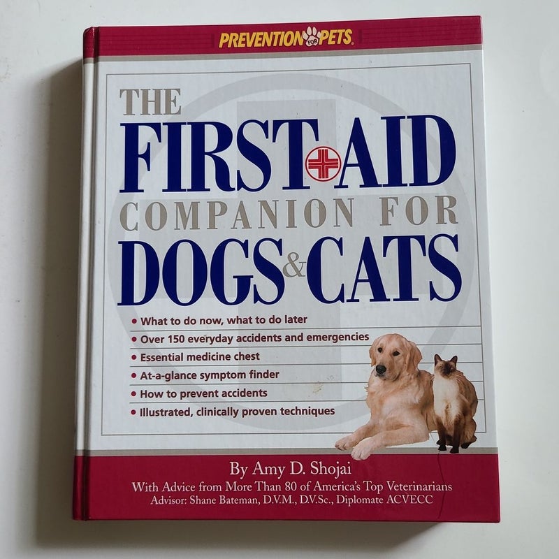 The First-Aid Companion for Dogs and Cats