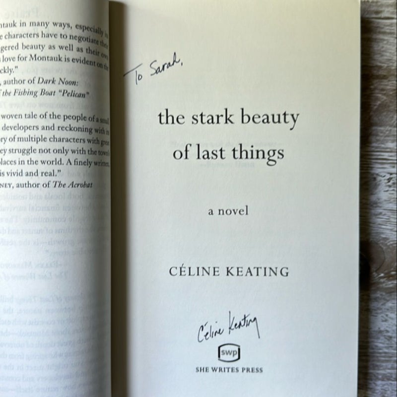 The Stark Beauty of Last Things *ARC*