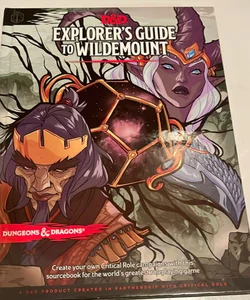 Explorer's Guide to Wildemount (d&d Campaign Setting and Adventure Book) (Dungeons and Dragons)