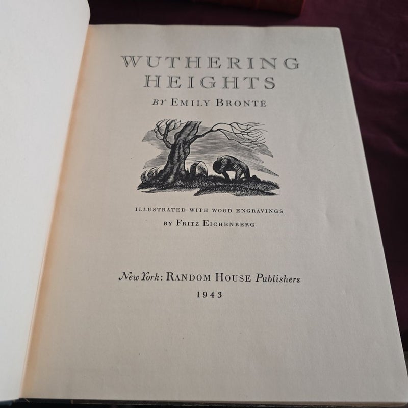 Jane Eyre + Wuthering Heights