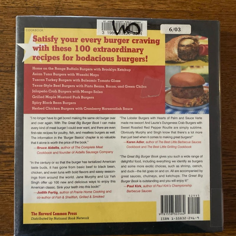 The Great Big Burger Book