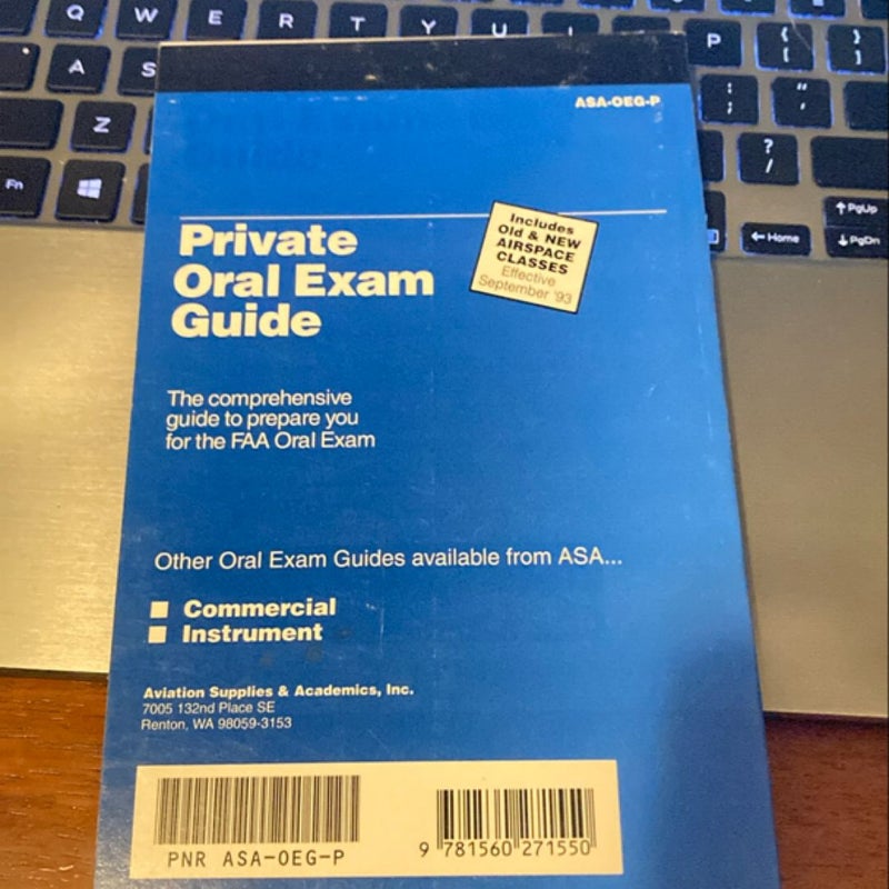 Private Pilot Oral Exam Guide