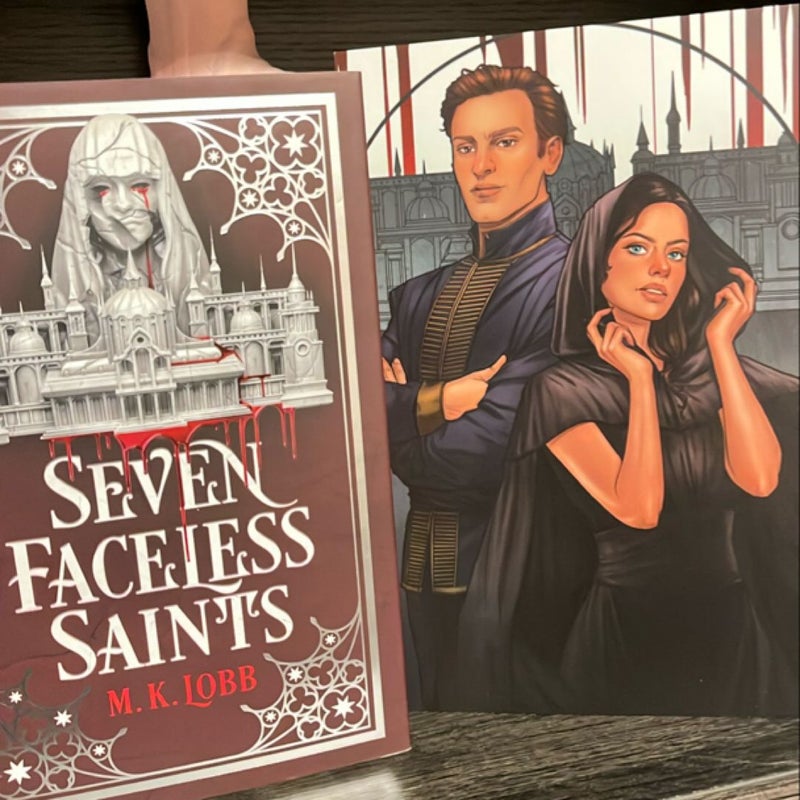 Seven Faceless Saints + art print (FAIRYLOOT EDITION) 