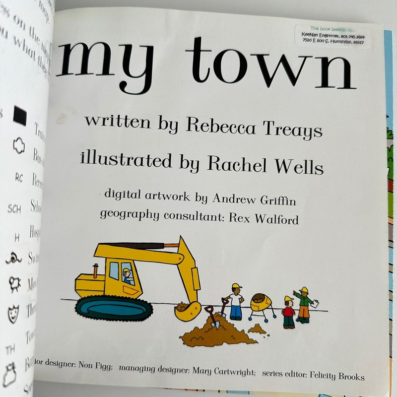 Usborne My Town, Lift-the-Flap