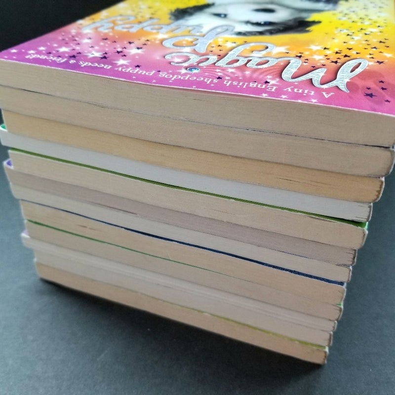 VINTAGE SCHOLASTIC MAGIC PUPPY, PONIES, BUNNY LOT OF 12 BOOKS SUE BENTLEY HOLOS