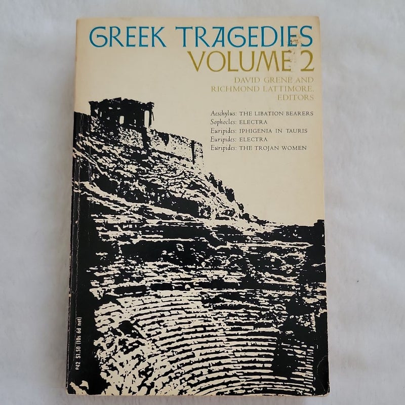 Greek Tragedies Vol. 1, 2, 3