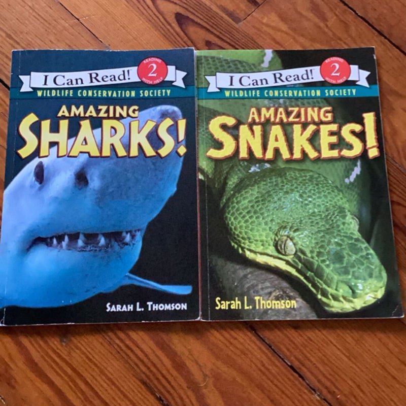 Amazing Sharks and Amazing Snakes
