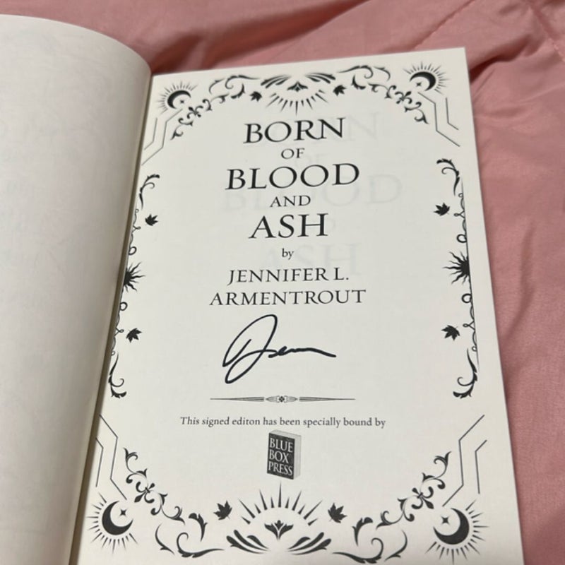 Born Of Blood And Ash