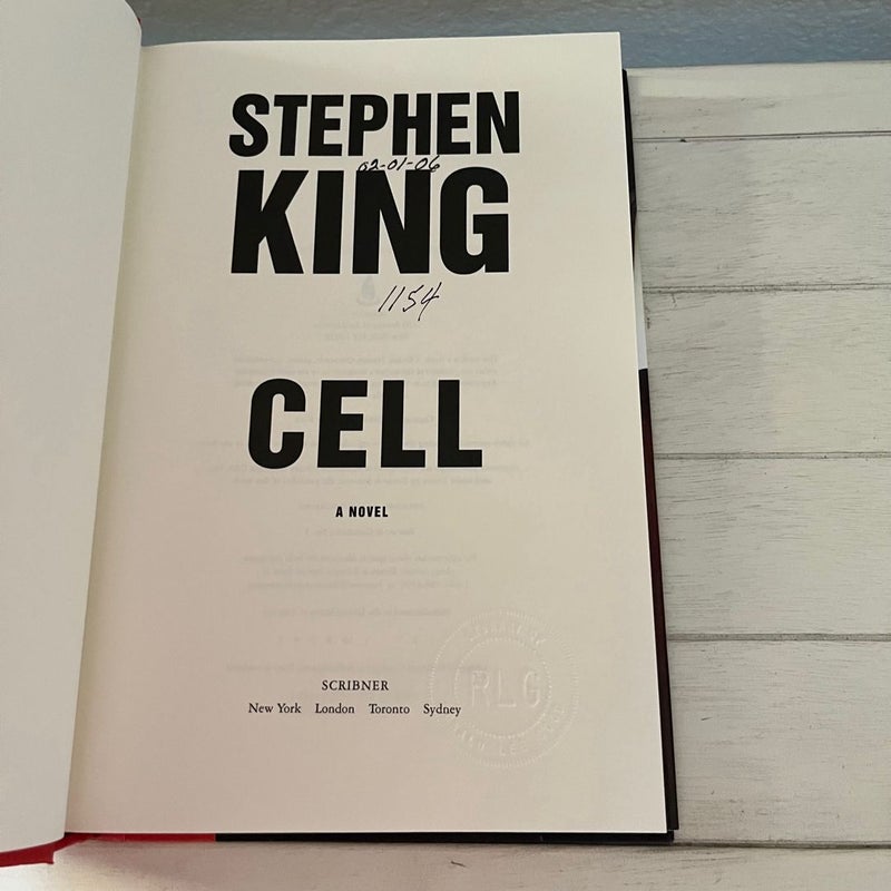 Stephen King Lot of 3 Hardcover Books Cell Revival Just After Sunset Horror