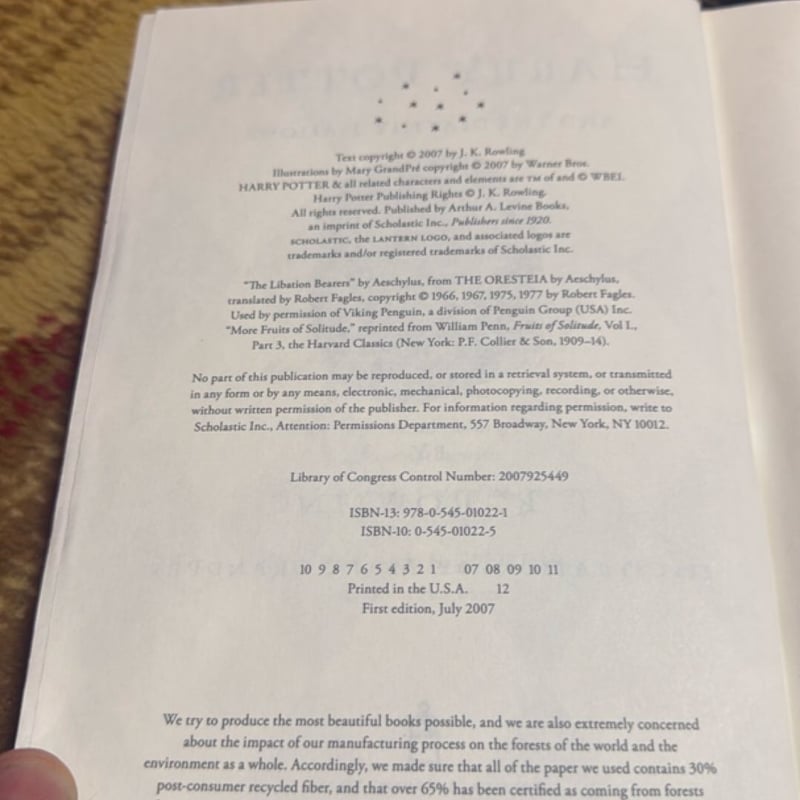 Harry Potter and the Deathly Hallows