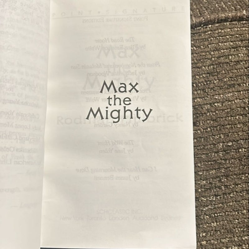 Max the Mighty