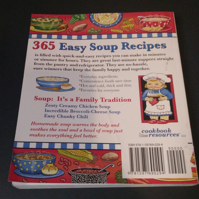 365 Easy Soup Recipes