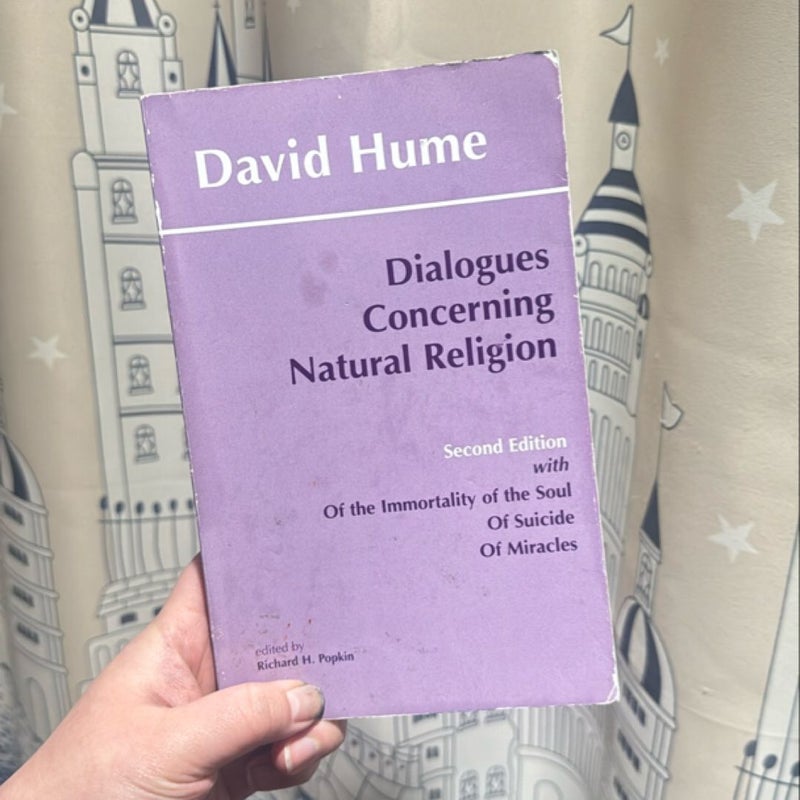 Dialogues Concerning Natural Religion and the Natural History of Religion