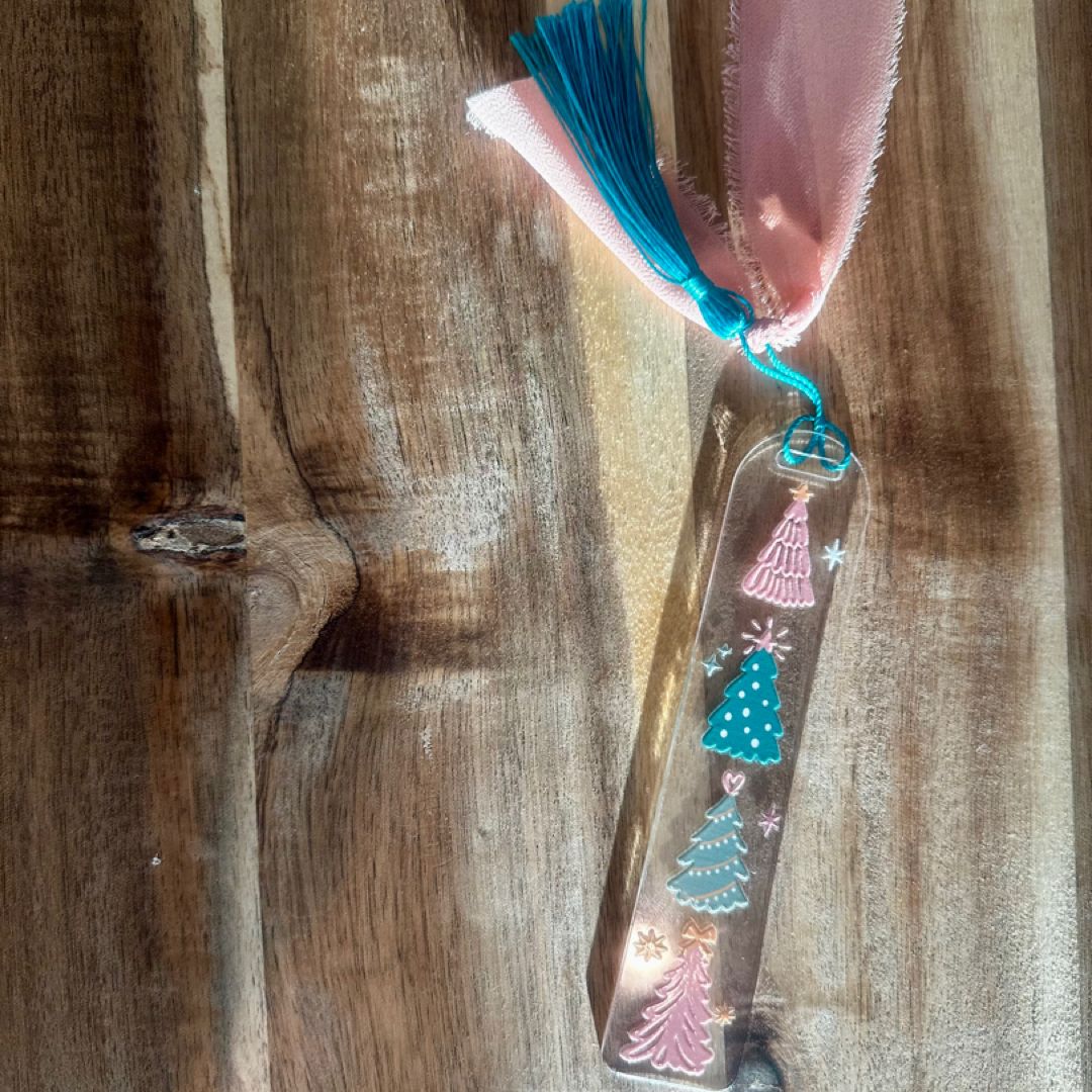 Pink + Green Christmas Trees