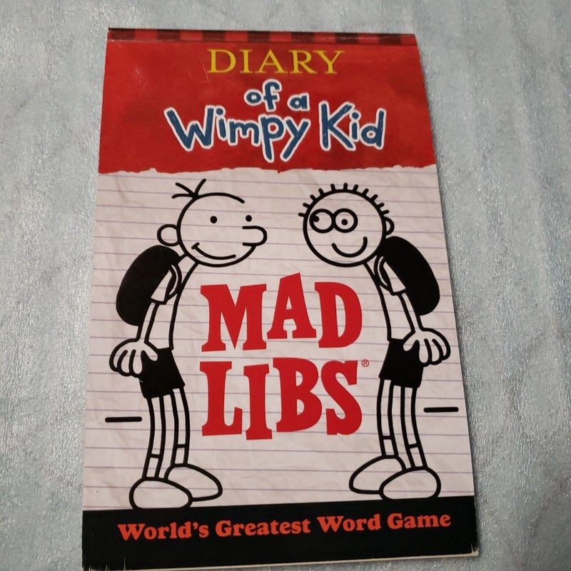 Diary of a Wimpy Kid Mad Libs