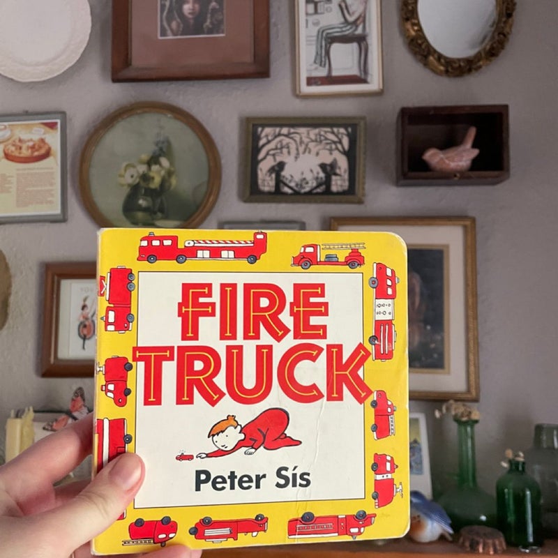 Fire Truck Board Book