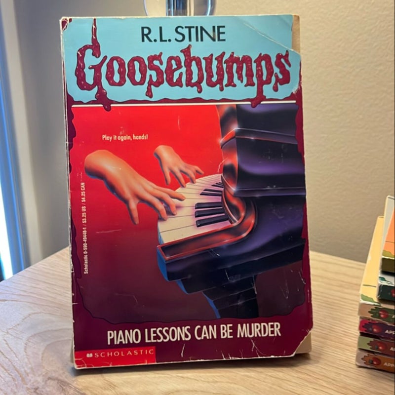 Goosebumps Piano Lessons Can Be Murder