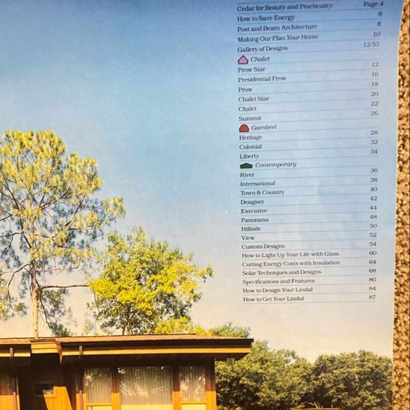 Lindal Cedar Homes Catalog 