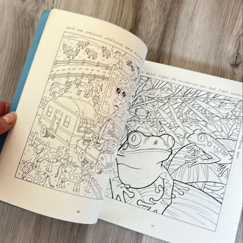 Highlights® Hidden Pictures®: a Coloring Book for Grown-Up Children