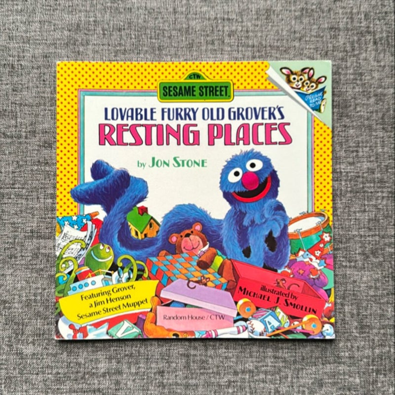 Lovable Furry Old Grover’s Resting Places