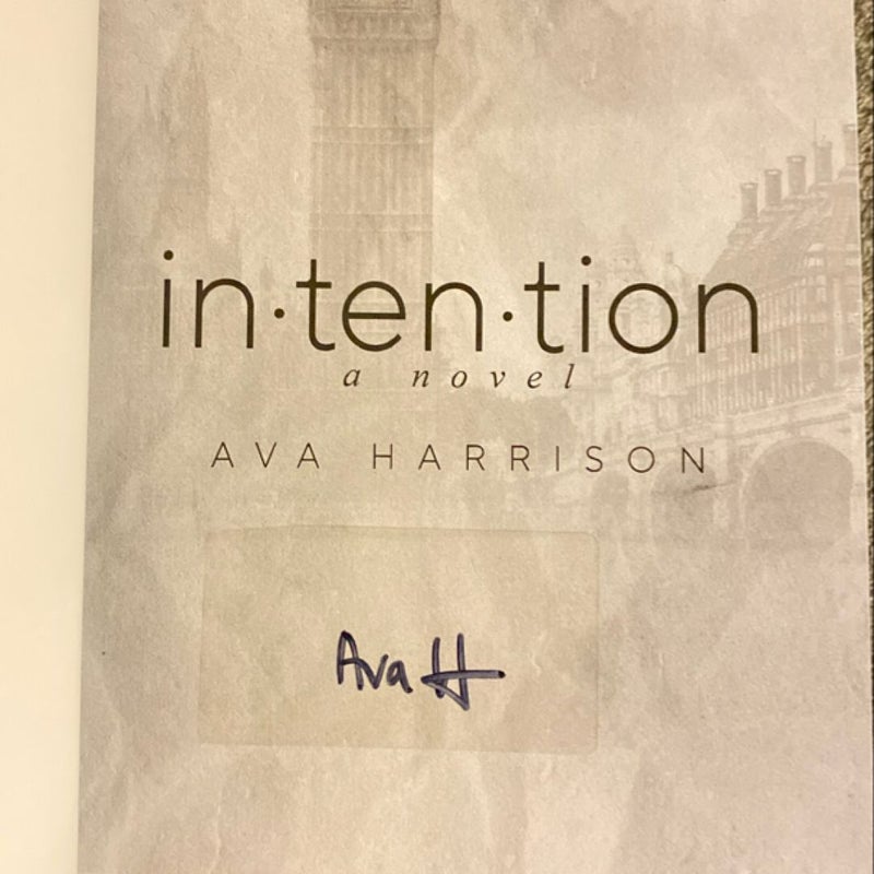 Intention (Special Edition - Bookplate Signed)