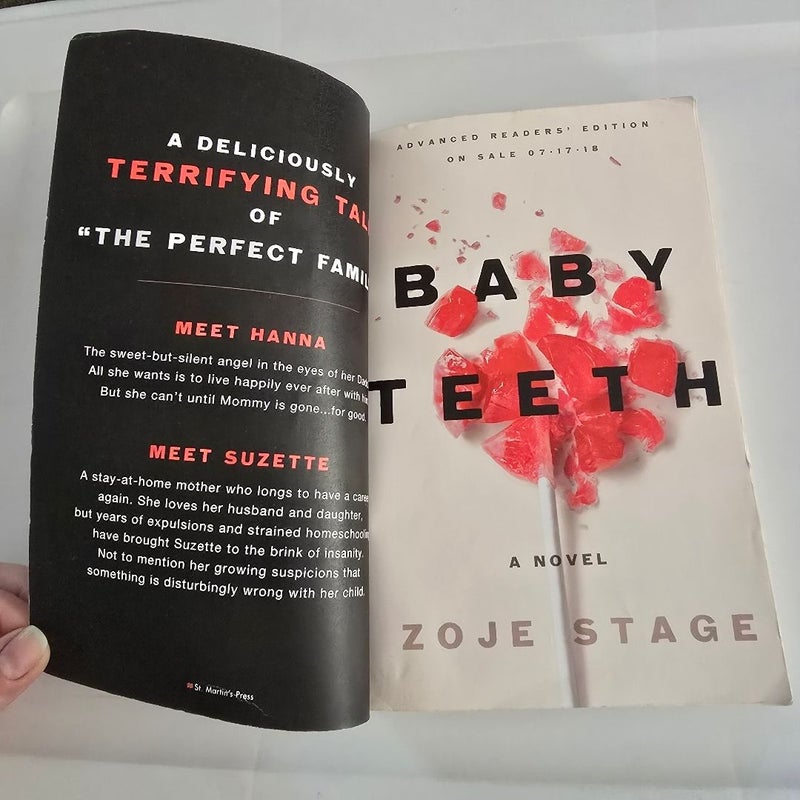 Baby Teeth - Signed Advanced Reader's Copy 