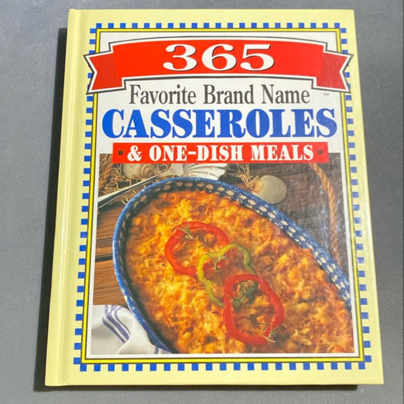 365 Favorite Brand Name Casseroles 