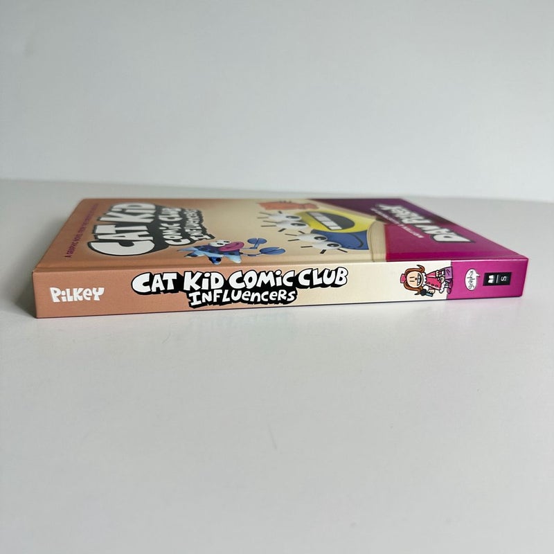 NEW Cat Kid Comic Club Influencers, Graphic Novel