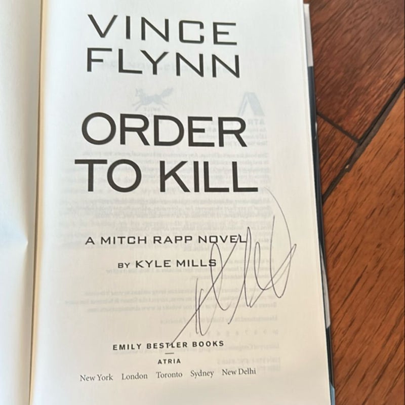 Order to Kill—signed