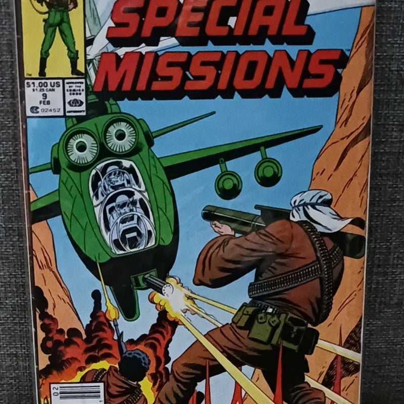 Lot of 8 Comic Books: GI Joe Special Missions #7-13