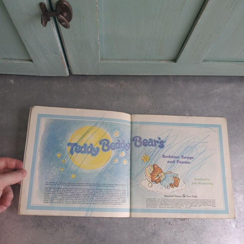 Teddy Beddy Bear's Bedtime Songs and Poems