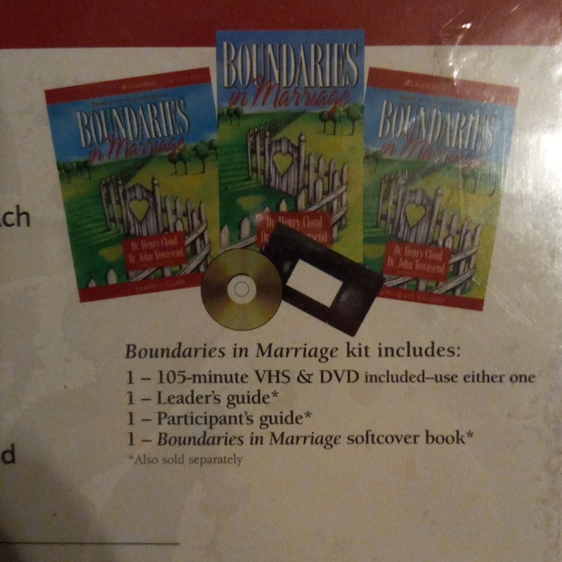 Boundaries in Marriage