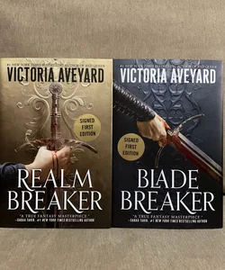 Blade Breaker & Realm Breaker SIGNED bundle