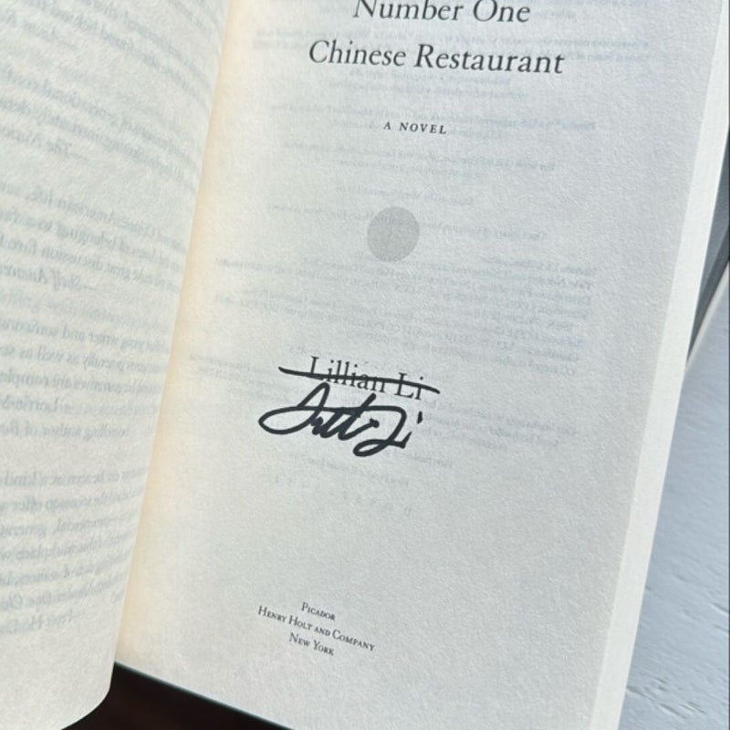 Number One Chinese Restaurant (SIGNED)