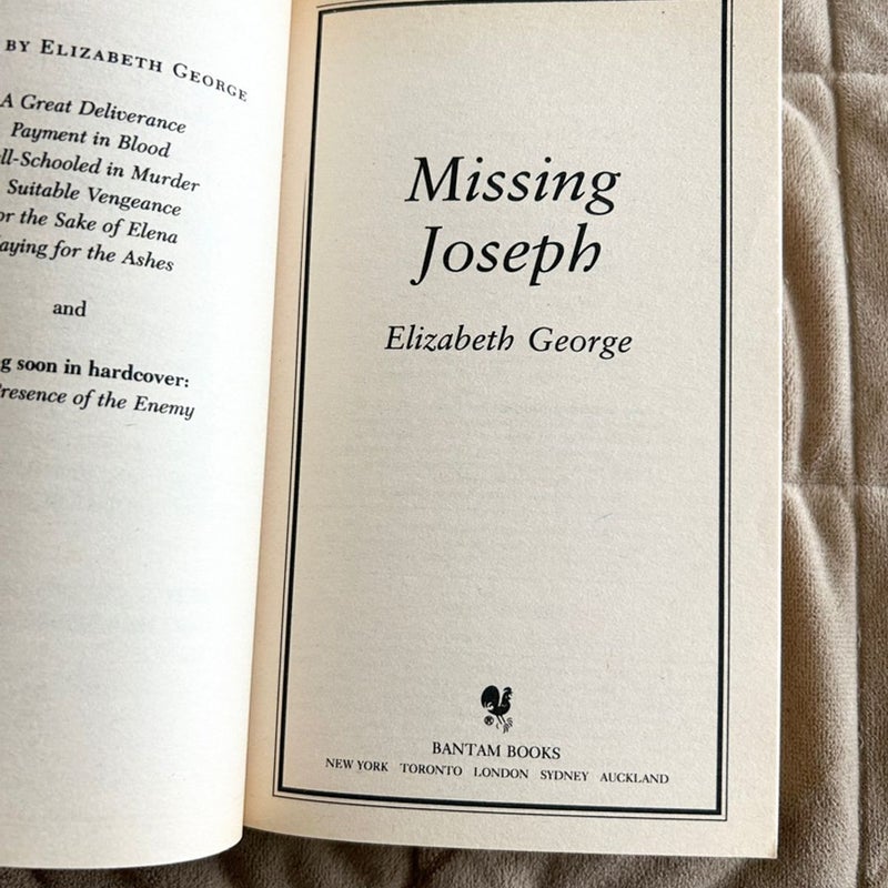Missing Joseph 1586