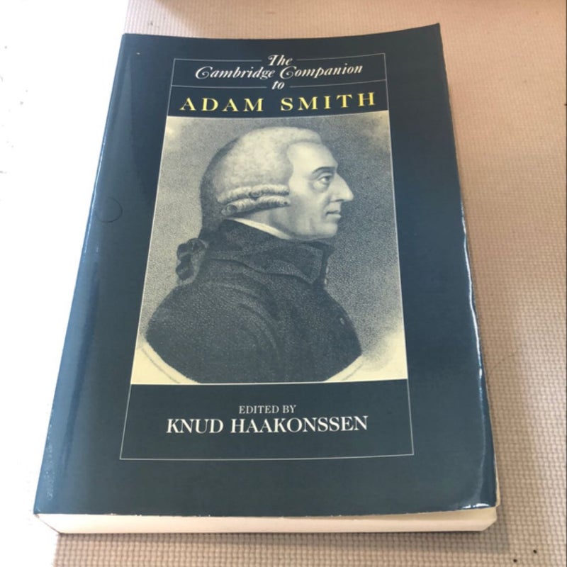 The Cambridge Companion to Adam Smith