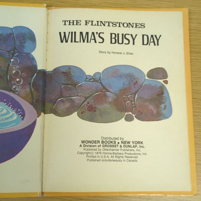 The Flintstones Wilma's Busy Day